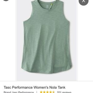 Tasc Nola tank sage